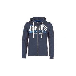 Bluzy Jack Jones JORGRIN. Niebieskie bluzy męskie Jack & Jones, s, bez wzorów, bez kołnierzyka, bez rękawów, bez kaptura. Za 175,20 zł.