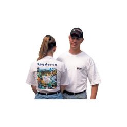 T-shirty męskie: Spyderco T-shirt Unisex – White