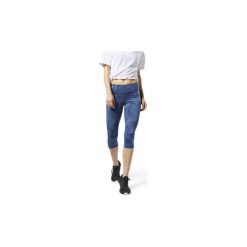 Legginsy i Rajstopy Reebok Sport Legginsy Printed Capri. Niebieskie legginsy marki Reebok Sport, s. Za 169,00 zł.