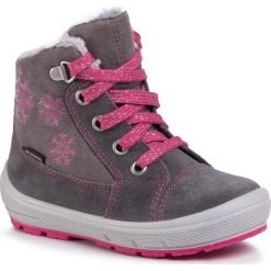 Śniegowce SUPERFIT - GORE-TEX 1-009307-2000 S Grau/Rosa. Szare śniegowce dziewczęce Superfit, bez zapięcia. Za 309,00 zł.