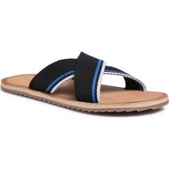 Klapki MEXX - Evon MXAB0028M Black 1000. Czarne klapki męskie Mexx, bez wzorów, ze skóry. Za 179,00 zł.