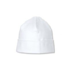 Czapeczki niemowlęce: Sterntaler Czapeczka Jersey kolor biały