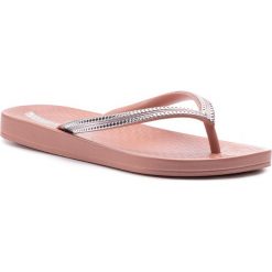 Japonki IPANEMA - Ipanema Mesh III Fem 82526 Pink/Silver 20096. Szare klapki damskie marki Ipanema, bez wzorów, z tworzywa sztucznego, bez obcasa. Za 79,99 zł.