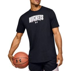 Under Armour Baseline Verbiage Tee 1351295-001. Czarne t-shirty męskie Under Armour, xl, bez wzorów, bez kołnierzyka. W wyprzedaży za 109,99 zł.