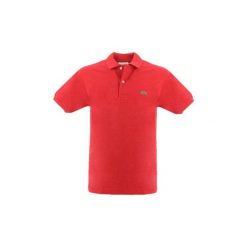 Koszulki polo z krótkim rękawem Lacoste 1264. Czerwone koszulki męskie Lacoste, s, bez wzorów, polo, z krótkim rękawem, krótkie. Za 489,49 zł.