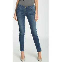 Lee - Jeansy Jede Blue Score. Niebieskie jeansy damskie skinny marki Lee, l, z elastanu, z standardowym stanem. Za 299,90 zł.