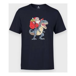 Koszulka męska Dino Santa. Koszulki męskie MegaKoszulki, m, bez wzorów, z bawełny, z podwójnym kołnierzykiem, bez rękawów. Za 64,90 zł.