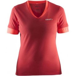 Topy sportowe damskie: Craft Koszulka Rowerowa Escape W Red S