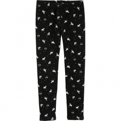 Legginsy w kolorze czarnym. Czarne legginsy dziewczęce marki Carter's. W wyprzedaży za 42,95 zł.