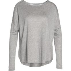 Bluzki damskie: Reebok Bluzka z długim rękawem melange grey heather