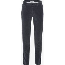 Spodnie sztruksowe "Fabio In" - Slim fit - w kolorze szarym. Szare spodnie męskie BRAX, m, w paski, ze sztruksu. W wyprzedaży za 189,95 zł.