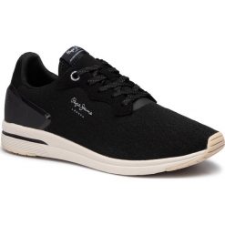 Sneakersy PEPE JEANS - Jayker Knit PMS30518 Black 999. Czarne sneakersy męskie Pepe Jeans, bez zapięcia. W wyprzedaży za 189,00 zł.