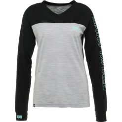 Topy sportowe damskie: Mons Royale PHOENIX Koszulka sportowa black/grey marl