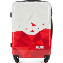 Walizka średnia 56-3A-242-TR. Czerwone walizki Wittchen, bez wzorów, z gumy. Za 419,90 zł.