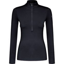 Golf Fusalp GEMINI III. Czarne swetry damskie Fusalp, bez wzorów, z tkaniny, bez rękawów, bez kaptura. W wyprzedaży za 329,00 zł.