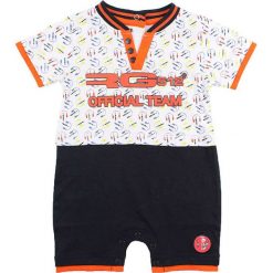 T-shirty chłopięce z nadrukiem: Pajacyk w kolorze biało-czarnym