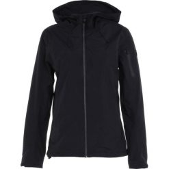 CMP WOMAN FIX HOOD JACKET Kurtka przeciwdeszczowa nero. Czarne kamizelki damskie CMP, bez wzorów, z poliesteru, sportowe, bez kaptura. W wyprzedaży za 407,20 zł.