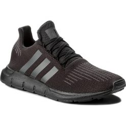 Buty adidas - Swift Run J CM7919 Cblack/Utiblk/Cblack. Czarne buty sportowe damskie Adidas, z materiału. W wyprzedaży za 169,00 zł.