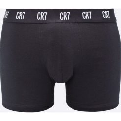 CR7 Cristiano Ronaldo - Bokserki (3-pack). Czarne bokserki męskie CR7 Cristiano Ronaldo, bez wzorów, z elastanu. W wyprzedaży za 79,90 zł.