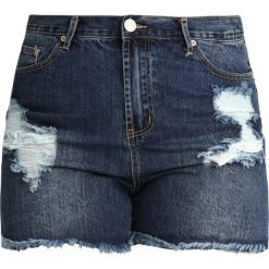 Bermudy damskie: Glamorous Curve ACID WASH Szorty jeansowe dark indigo