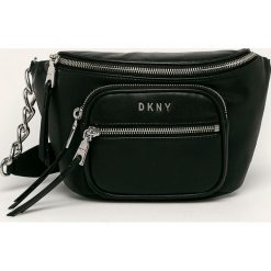 Dkny - Nerka. Czarne nerki damskie DKNY, w paski, z poliesteru, duże, bez dodatków. Za 729,90 zł.