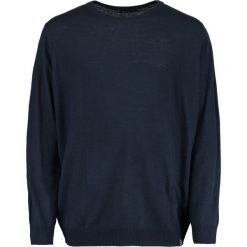 Swetry klasyczne męskie: BAD RHINO CREW REGULAR FIT Sweter navy