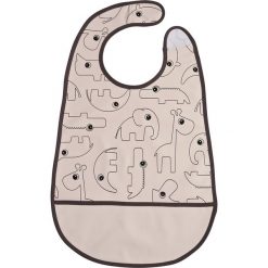 Śliniak Contour 27 cm różowy. Różowe śliniaki ze skóry. Za 45,00 zł.