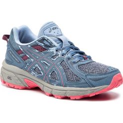 Buty ASICS - Gel-Venture 6 1012A504 Steel Blue/Pink Cameo 400. Buty sportowe damskie Asics. W wyprzedaży za 189,00 zł.
