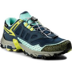 Buty SALEWA - Ultra Train Gtx GORE-TEX 64411-8670 Dark Denim/Aruba Blue. Niebieskie buty sportowe damskie marki Salewa, bez wzorów, ze skóry ekologicznej, sportowe, do biegania, gore-tex. W wyprzedaży za 599,00 zł.