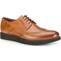 Buty męskie 87-M-922-5. Brązowe buty sportowe męskie Wittchen, na jesień, z materiału, na sznurówki. Za 249,00 zł.