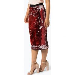 Essentiel Antwerp - Spódnica damska, czerwony. Czerwone spódniczki damskie Essentiel Antwerp, bez wzorów, glamour. Za 399,95 zł.