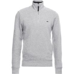 Lacoste Sweter silver chine/navy blue. Szare swetry klasyczne męskie Lacoste, m, z bawełny. Za 459,00 zł.