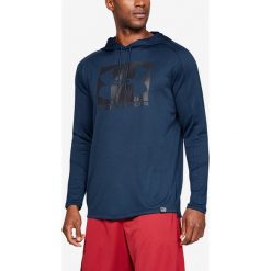 Under Armour Lighter Longer Bluza Niebieski. Niebieskie bluzy męskie Under Armour, l, z nadrukiem, z poliesteru, bez kołnierzyka, bez rękawów, bez kaptura. Za 240,95 zł.