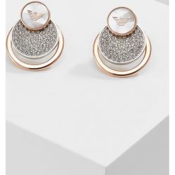 Emporio Armani Kolczyki silvercoloured/ rose goldcoloured. Szare kolczyki damskie Emporio Armani. W wyprzedaży za 441,75 zł.