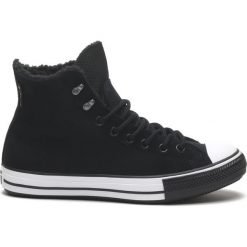 Converse Chuck Taylor All Star Winter Tenisówki Czarny. Czarne trampki męskie Converse, bez wzorów, ze skóry, retro, bez zapięcia. Za 507,95 zł.