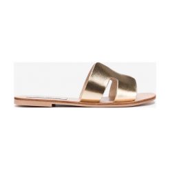 Steve Madden Grayson Kapcie Złoty. Żółte kapcie damskie Steve Madden, ze skóry. Za 262,95 zł.