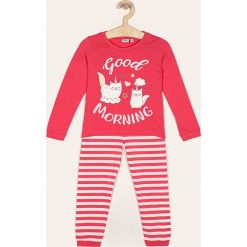 Blukids - Piżama dziecięca 98-128 cm. Różowe piżamy dziewczęce Blukids, z nadrukiem, z bawełny, bez rękawów. Za 39,90 zł.