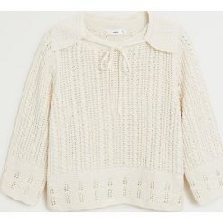 Mango - Sweter Nana. Swetry damskie Mango, s, bez wzorów, z bawełny, bez rękawów, bez kaptura. Za 139,90 zł.