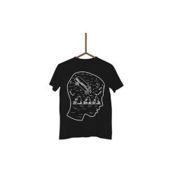 Koszulka Stranger Thing Męska. Czarne koszulki męskie marki Failfake, xl, bez wzorów, bez kołnierzyka. Za 130,00 zł.
