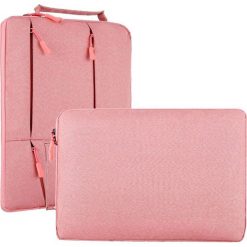 Torba Torba na laptop 15,6" Multifunkcyjna - Pink uniwersalny. Różowe torby na laptopa NoName, bez wzorów. Za 69,99 zł.