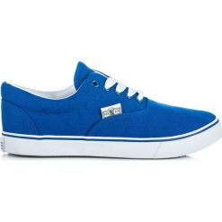 Trampki damskie slip on: Tenisówki niebieskie CHANTE