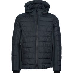 Kurtka zimowa w kolorze ciemnozielonym. Zielone płaszcze męskie na zimę, m, z włókna. W wyprzedaży za 349,95 zł.