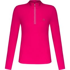 Golf CHERVO TRULLI. Różowe swetry damskie Chervo, bez wzorów, z tkaniny, z krótkim rękawem, krótkie, bez kaptura. W wyprzedaży za 288,00 zł.
