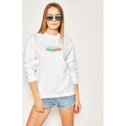 Bluza Diesel F-Ang-S1 00SEN2 0IAJH. Białe bluzy damskie Diesel, s, bez wzorów, z bawełny, bez rękawów, bez kaptura. W wyprzedaży za 379,00 zł.