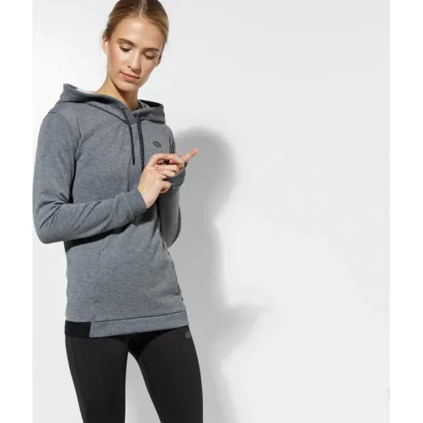 Lotto Bluza Indy Vi Hd Pl W , szary, rozmiar S. Szare bluzy damskie Lotto, s, bez wzorów, z poliesteru, bez rękawów, z kapturem. W wyprzedaży za 99,99 zł.