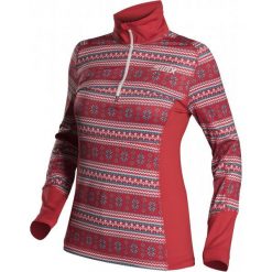 Swix Damska Bluza Myrene Polo, Czerwona, S. Czerwone bluzy sportowe damskie marki Swix, s. W wyprzedaży za 199,00 zł.