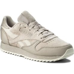 Buty Reebok - Classic Leather Ripple SM BS9725 Sand Stone/Chalk. Brązowe buty sportowe damskie Reebok, bez wzorów, ze skóry, sportowe, reebok classic. W wyprzedaży za 259,00 zł.