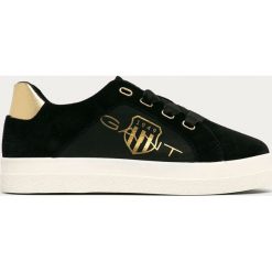 Gant - Buty Avona. Czarne buty sportowe damskie GANT, bez wzorów, ze skóry, sportowe. Za 439,90 zł.