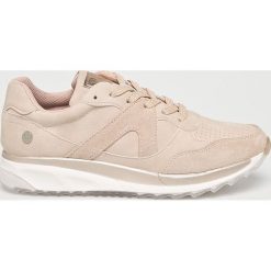 XTI - Buty. Różowe buty sportowe damskie Xti, bez wzorów, z materiału, sportowe. W wyprzedaży za 149,90 zł.