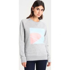 Bluzy damskie: Amorph Berlin PRINT COURT Bluza grey/light blue/rose